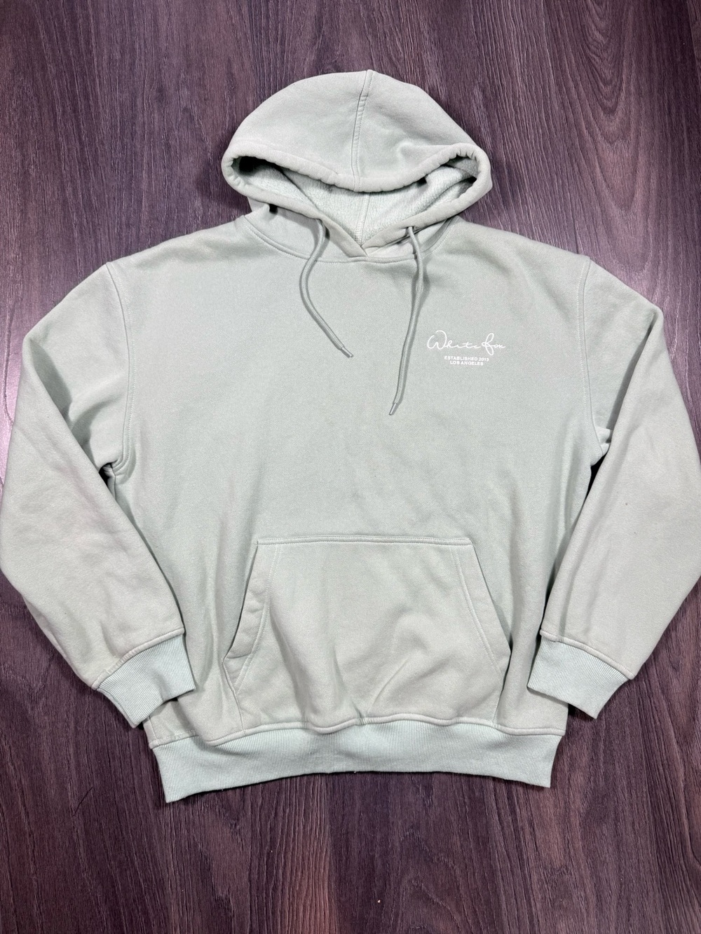 White Fox Boutique Mint Green Hoodie - Women's Pullover